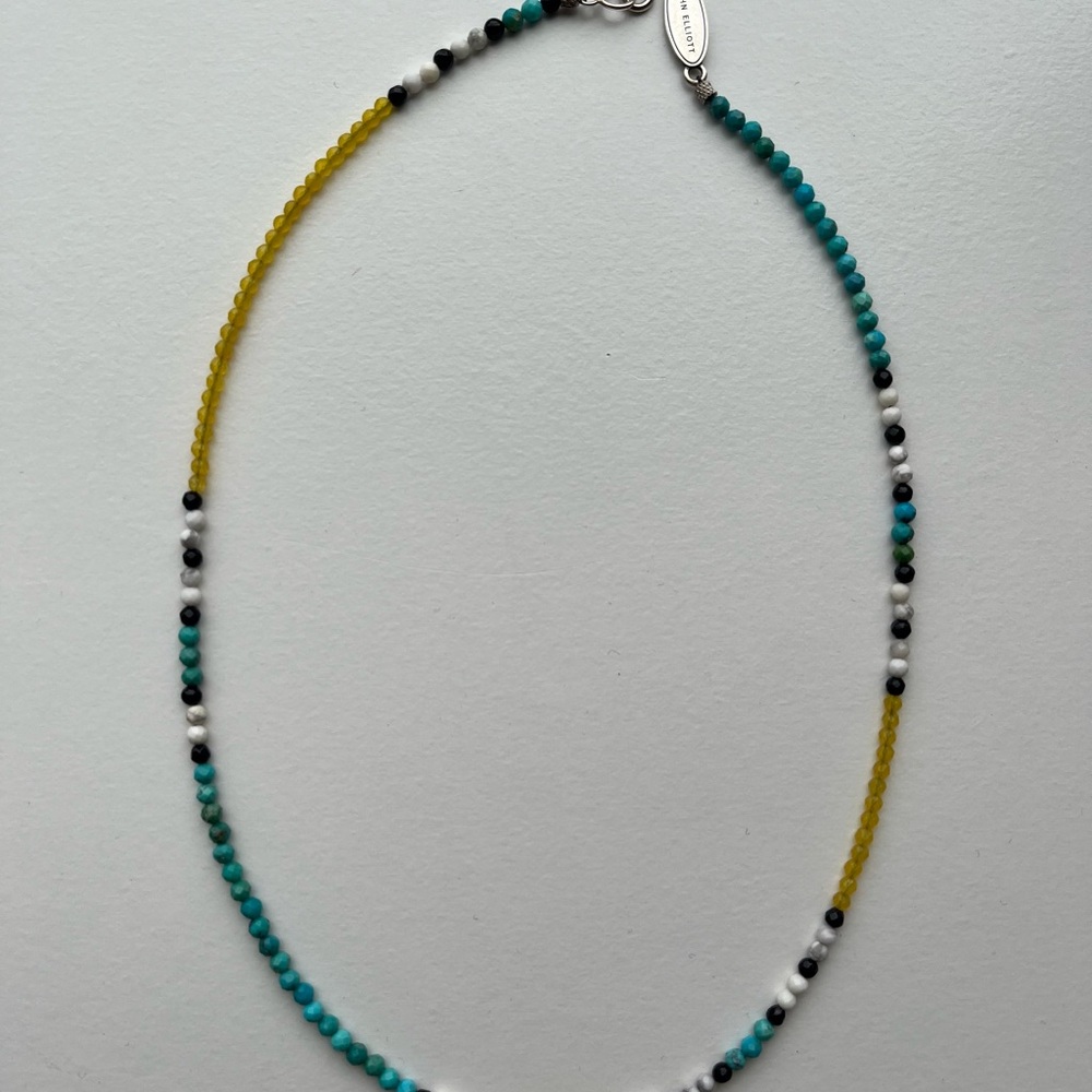 John Elliott x M.A.R.S Beaded Necklace  w/ box and pouch $495 retail - like new